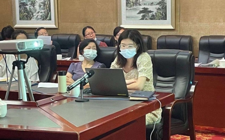 江西省彭泽县商品房网签系统升级培训会议